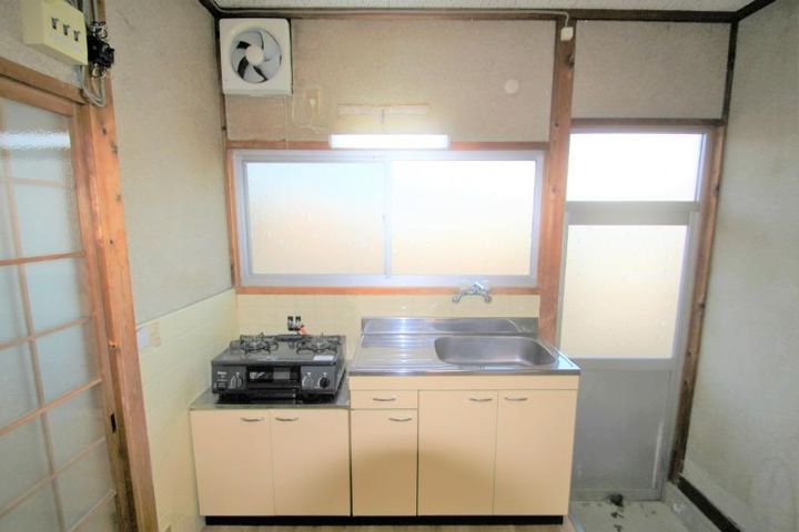 岡山県岡山市東区広谷(一戸建)の賃貸物件のキッチン