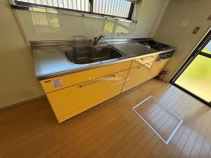 千葉県四街道市千代田1(一戸建)の賃貸物件のキッチン