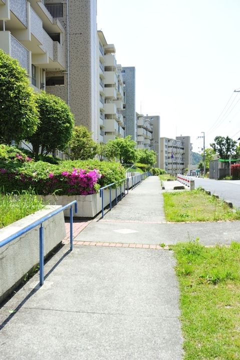 UR花山東の地図
