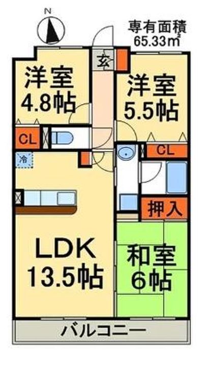 ステージアヴァンセの間取り