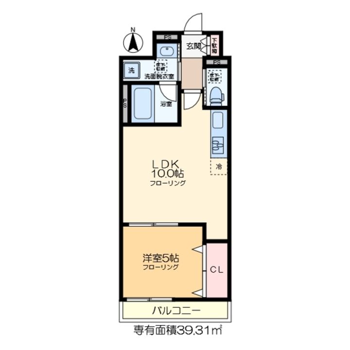 ヘーベルメゾン西葛西 Eの間取り
