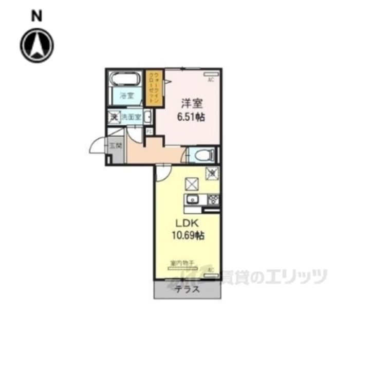 ボナールC棟の間取り
