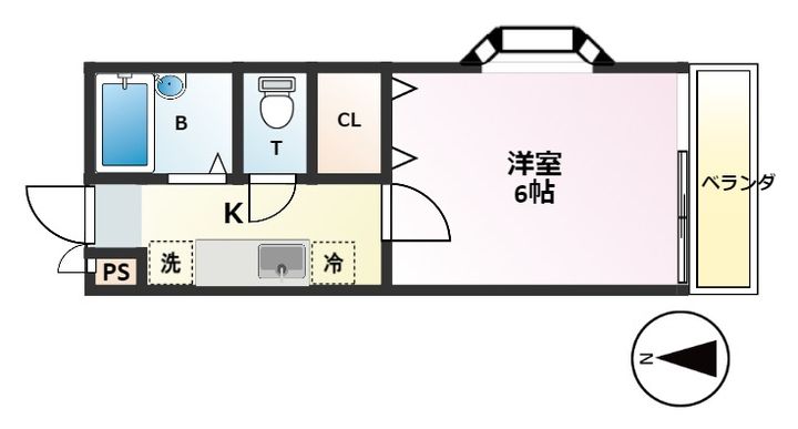 KIフラッツの間取り