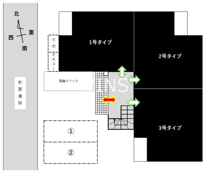 福岡県福岡市東区若宮5(アパート)の賃貸物件のその他画像