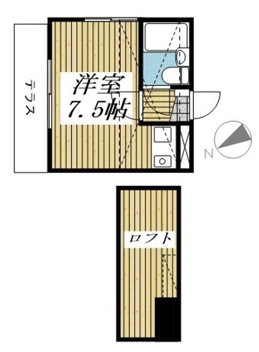 ジュネパレス船橋第53の間取り