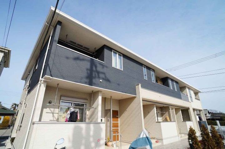 埼玉県川越市大字小中居(アパート)の賃貸物件の外観