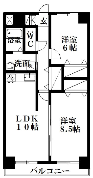 オット・アンダーレの間取り