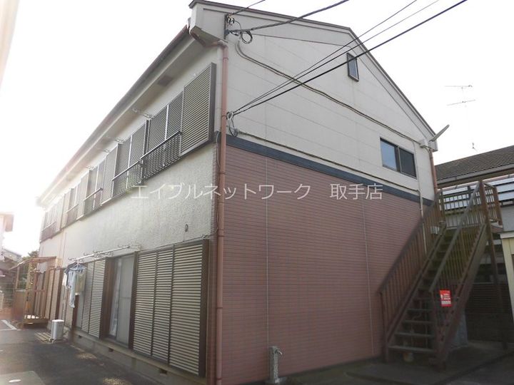 茨城県龍ヶ崎市佐貫2(アパート)の賃貸物件の外観