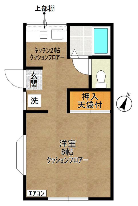 メゾン井田Iの間取り