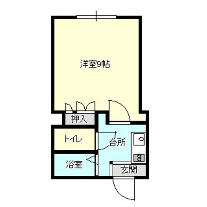 コーポ高松IIの間取り