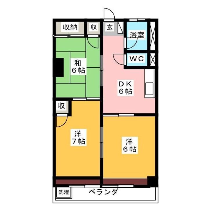 安井ビルの間取り