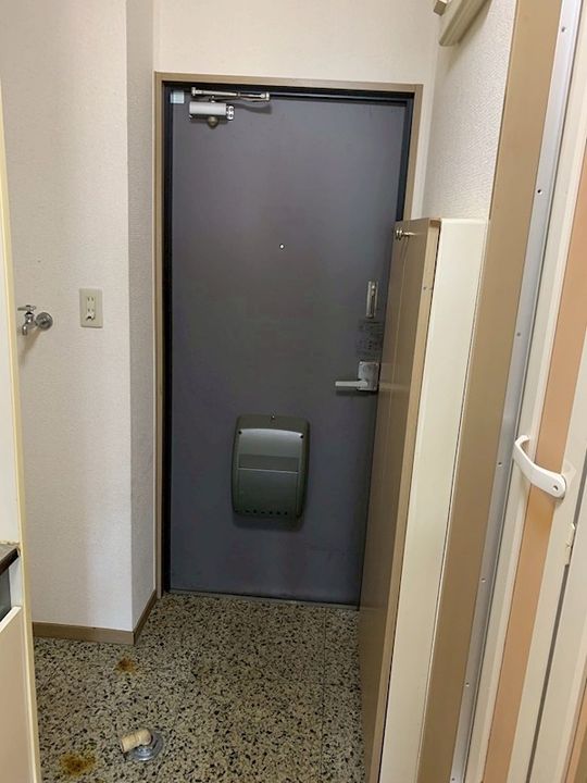 ベルグランデの玄関