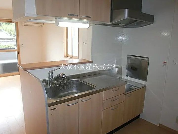 リベルタNAKAZATO A棟のキッチン