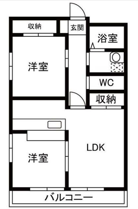 ISESAKI APARTMENTの間取り