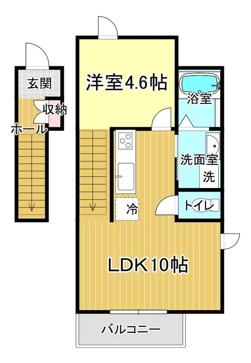 フォレストメゾン二木の間取り