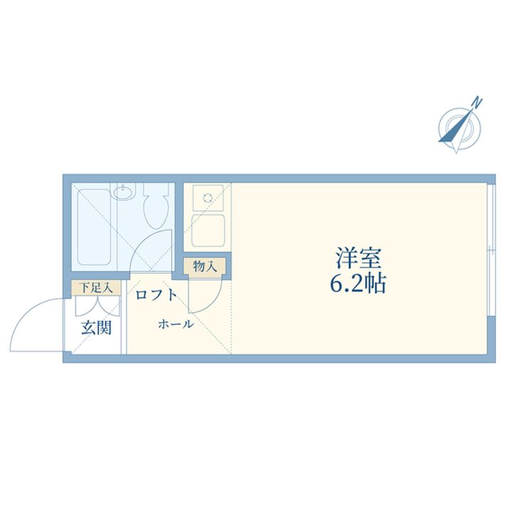 DSハイツ1の間取り