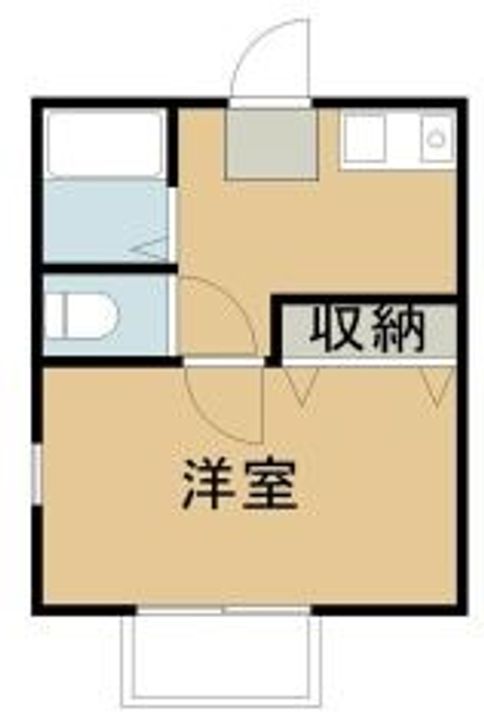 岡山県倉敷市鳥羽(アパート)の賃貸物件の間取り