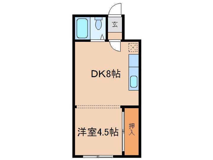パークサイドマンション(栄町)の間取り