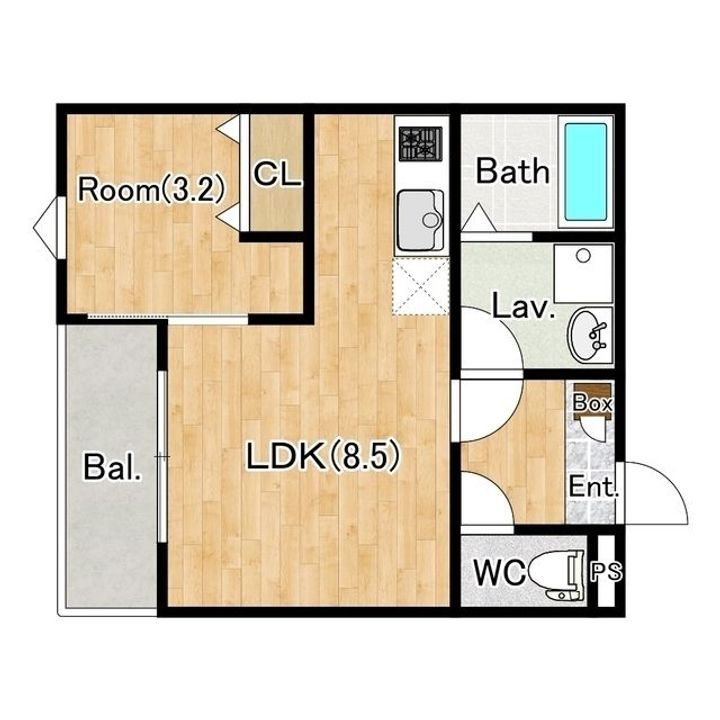 ジーメゾン八千代エストの間取り