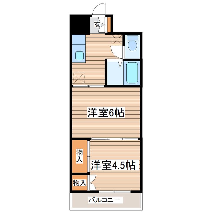 アーバンコートの間取り