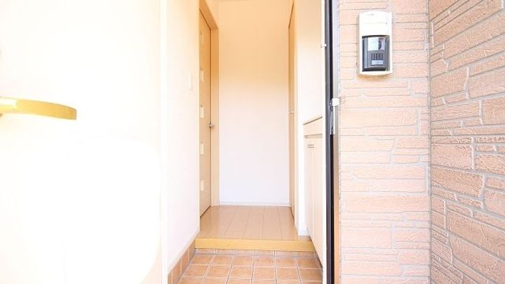 茨城県水戸市見川3(アパート)の賃貸物件の玄関