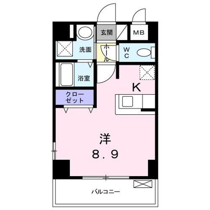 グレイスビュー宮崎台の間取り
