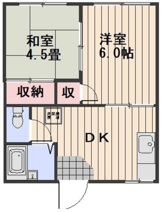 宮下コーポの間取り