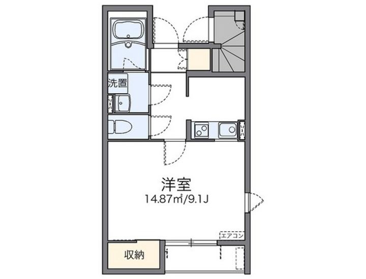 レオネクストドマーニの間取り