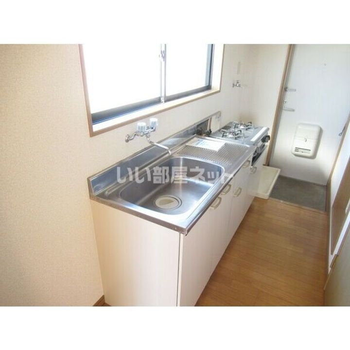 栃木県宇都宮市東峰町(アパート)の賃貸物件のキッチン