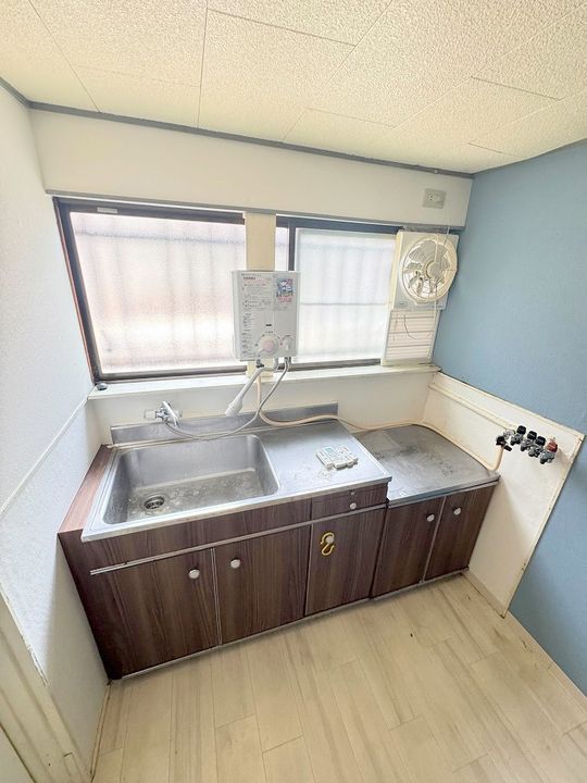 大阪府八尾市竹渕西5(一戸建)の賃貸物件のキッチン