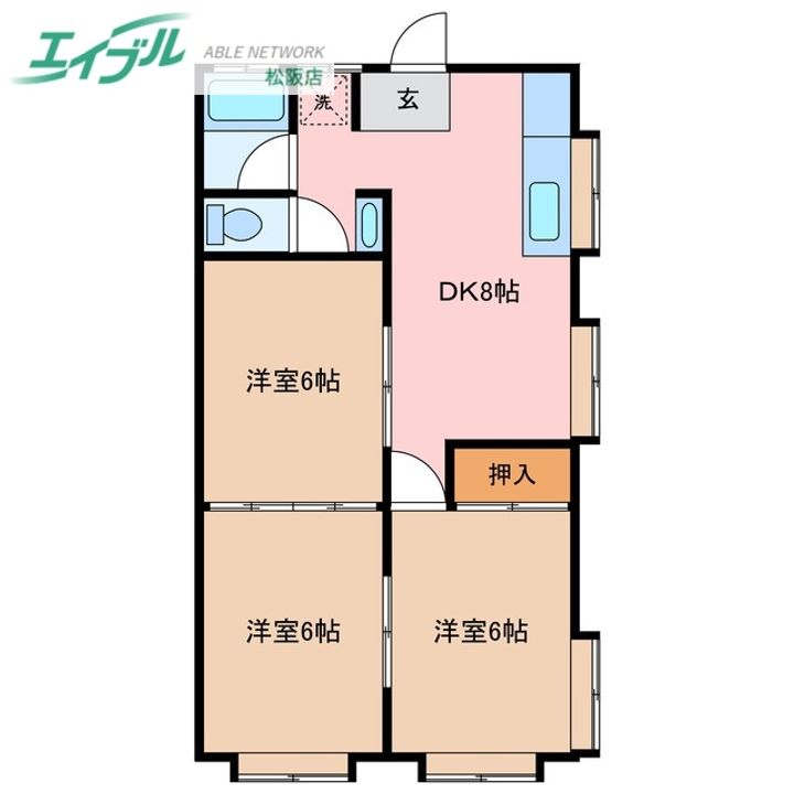 五反田ハウスの間取り