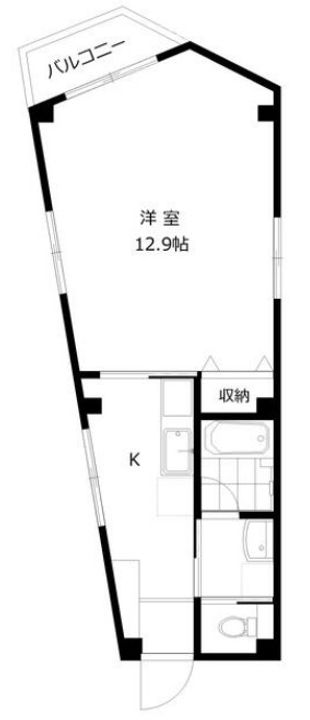 サンハイツの間取り