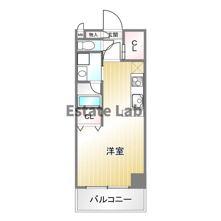タカマツ神戸駅南通の間取り