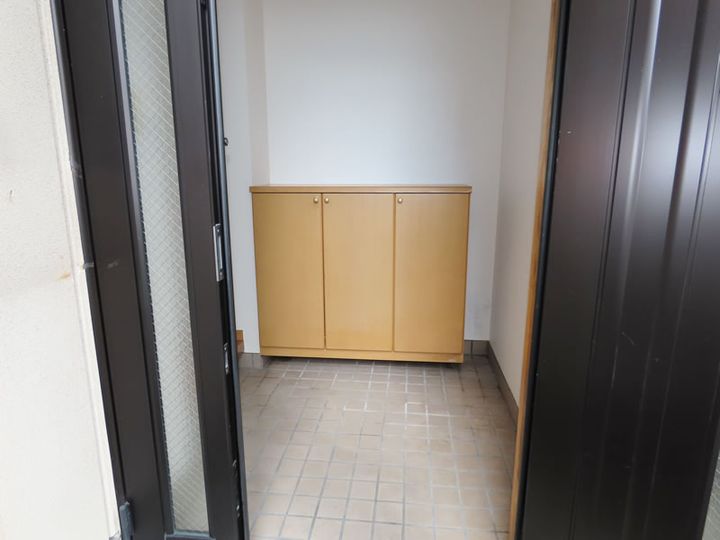 山形県山形市幸町(アパート)の賃貸物件の玄関