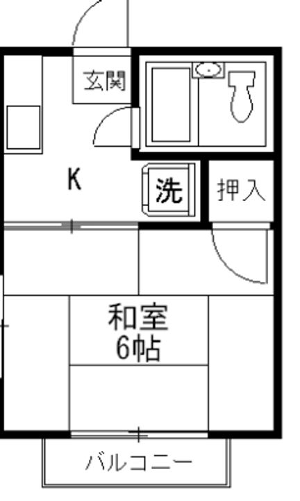 シティハイム・メゾンドーレの間取り