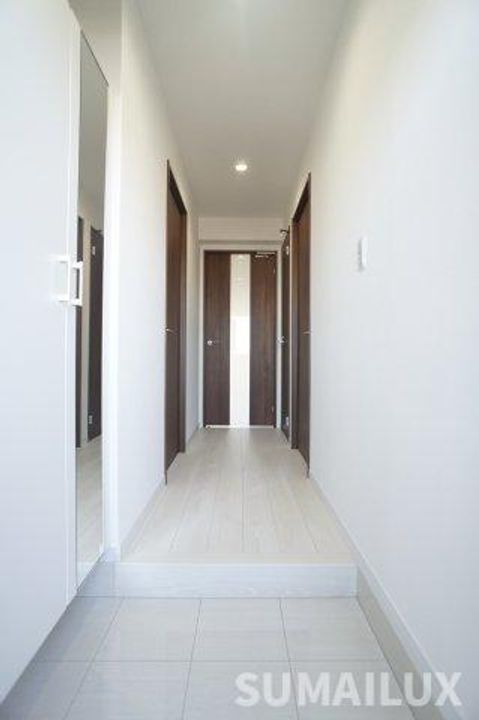 熊本県菊池郡菊陽町大字津久礼(マンション)の賃貸物件の玄関