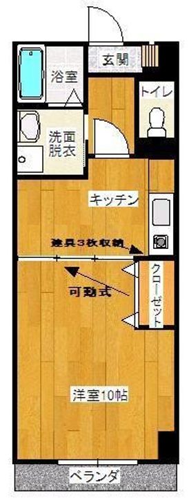 トムキャット 102の間取り