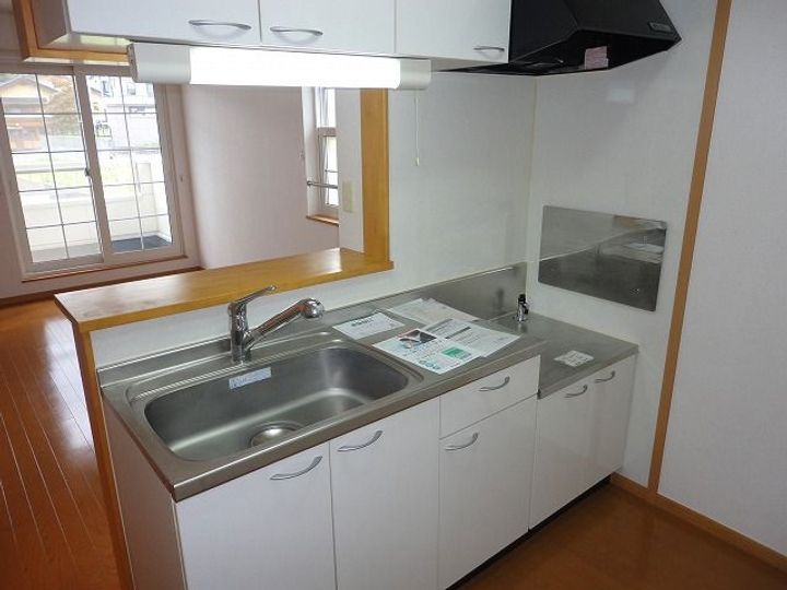 茨城県日立市東滑川町1(アパート)の賃貸物件のキッチン
