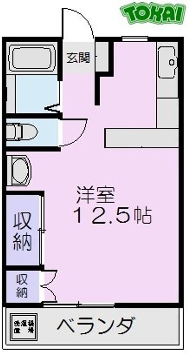 マンションYAMADA Cの間取り