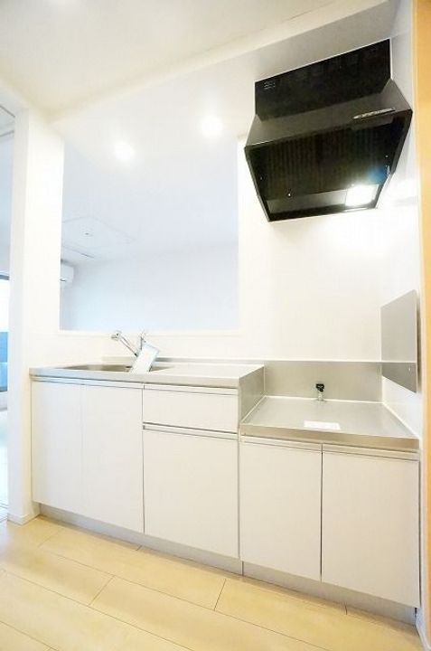 福島県郡山市田村町徳定字霞内(アパート)の賃貸物件のキッチン