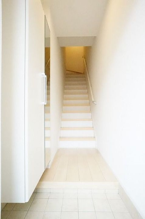 福島県郡山市田村町徳定字霞内(アパート)の賃貸物件の玄関