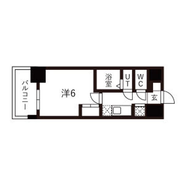 ワールドアイ大阪城EASTIIIの間取り