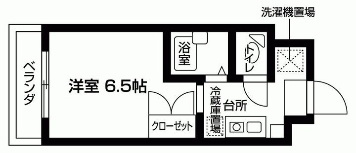 東京都東久留米市浅間町3(マンション)の賃貸物件の間取り