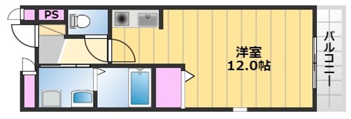 リベッチオ旭町の間取り