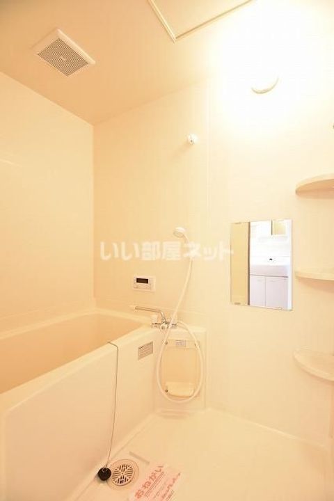 福島県白河市大鹿島前(アパート)の賃貸物件の風呂