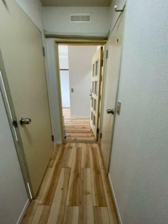 マウントリバーハイツの玄関