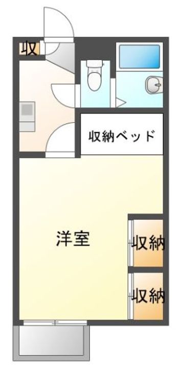 セントポーリア大窪2の間取り
