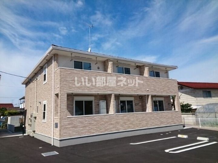 福島県福島市岡部字大旦(アパート)の賃貸物件の外観