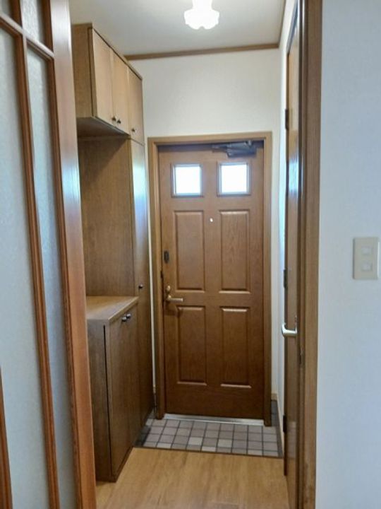 兵庫県神戸市北区有野町二郎(アパート)の賃貸物件の玄関