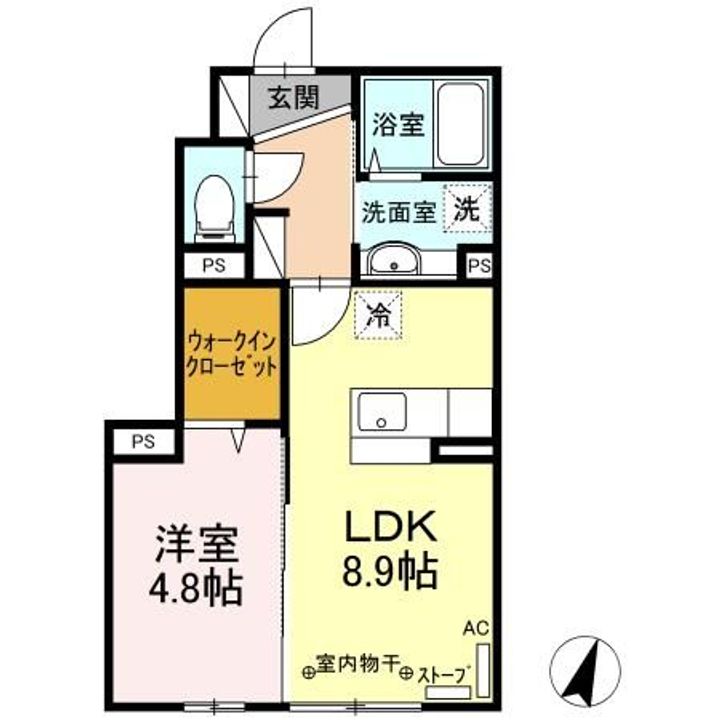 シュシュドママンの間取り